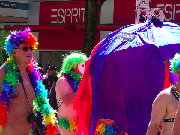 Gli omofobi e l'ossessione per il sesso (gay) - nudisti pride vancouver - Gay.it Blog